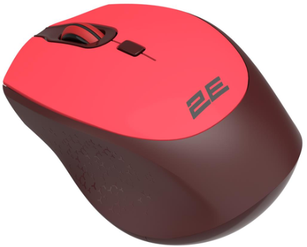 Комп'ютерна миша 2E MF220 WL Red (2E-MF220WR) фото №3