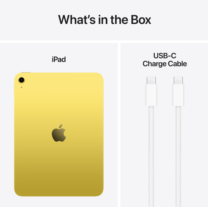 Планшет Apple iPad 11'' (A16) WiFi 128GB (MD4D4) Yellow фото №6