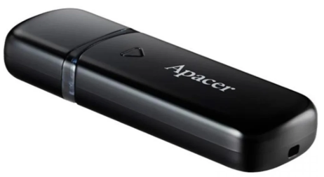 Флешка Apacer USB 3.2 AH355 64GB Чорний фото №2