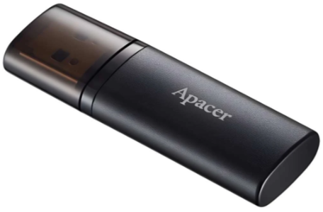 Флешка Apacer USB 3.2 AH25B 128GB Чорний фото №3