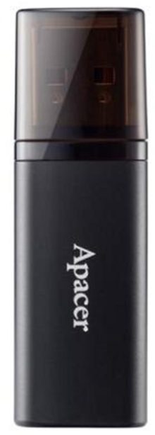 Уцінка * Флешка Apacer USB 3.2 AH25B 64GB Чорний