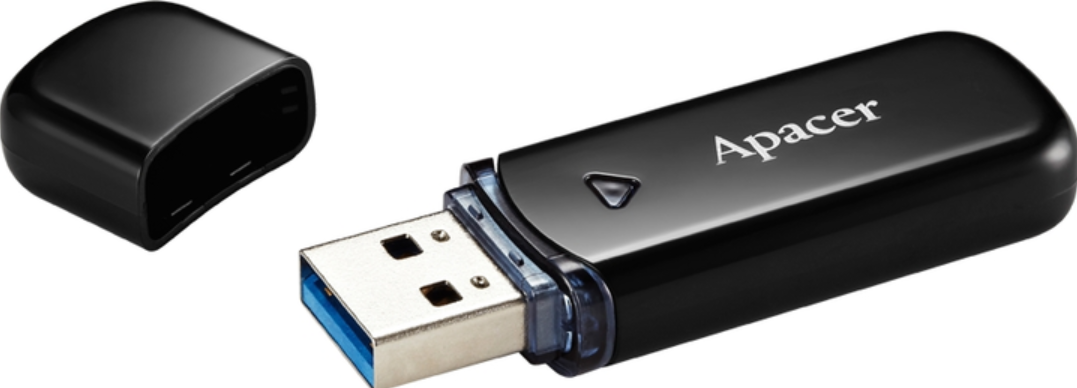 Флешка Apacer USB 3.2 AH355 32GB Чорний фото №4
