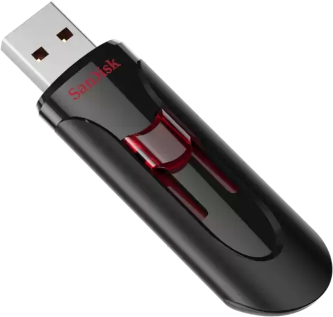 Флешка SanDisk USB 3.0 Type-A Cruzer Glide 32GB Чорний