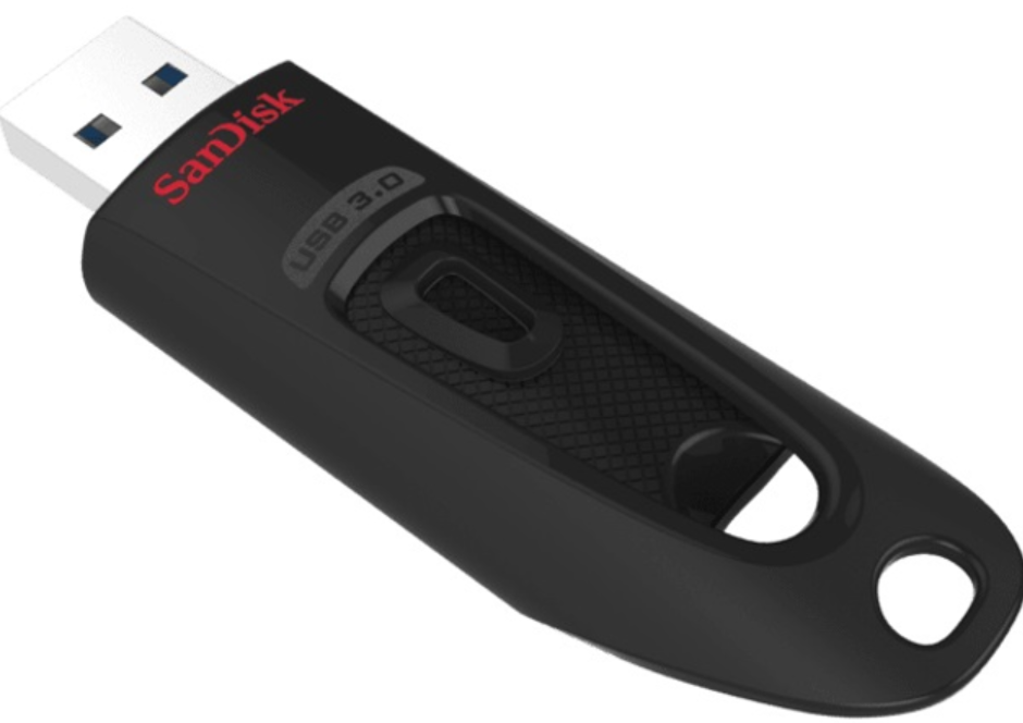 Флешка SanDisk USB 3.0 Type-A Ultra 64GB Чорний фото №3