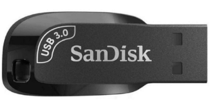 Флешка SanDisk USB 3.2 Type-A Ultra Shift 32GB Чорний