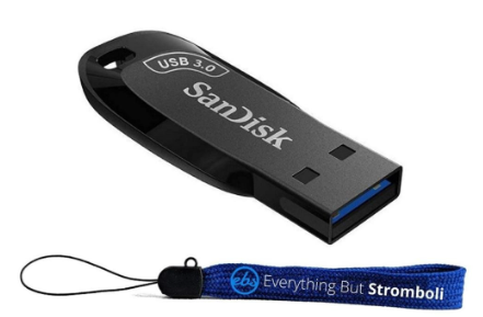 Флешка SanDisk USB 3.2 Type-A Ultra Shift 32GB Чорний фото №2