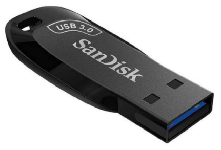Флешка SanDisk USB 3.2 Type-A Ultra Shift 32GB Чорний фото №4