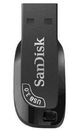 Флешка SanDisk USB 3.2 Type-A Ultra Shift 32GB Чорний фото №5