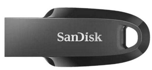 Флешка SanDisk USB 3.2 Type-A Ultra Curve 64GB Чорний