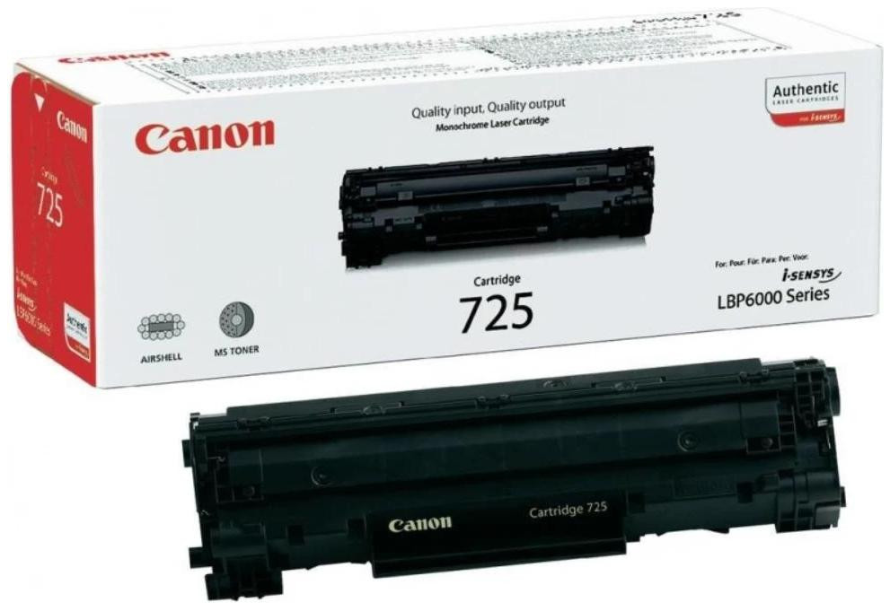 Картридж Canon 725 Black для LBP6000 (3484B002/34840002)