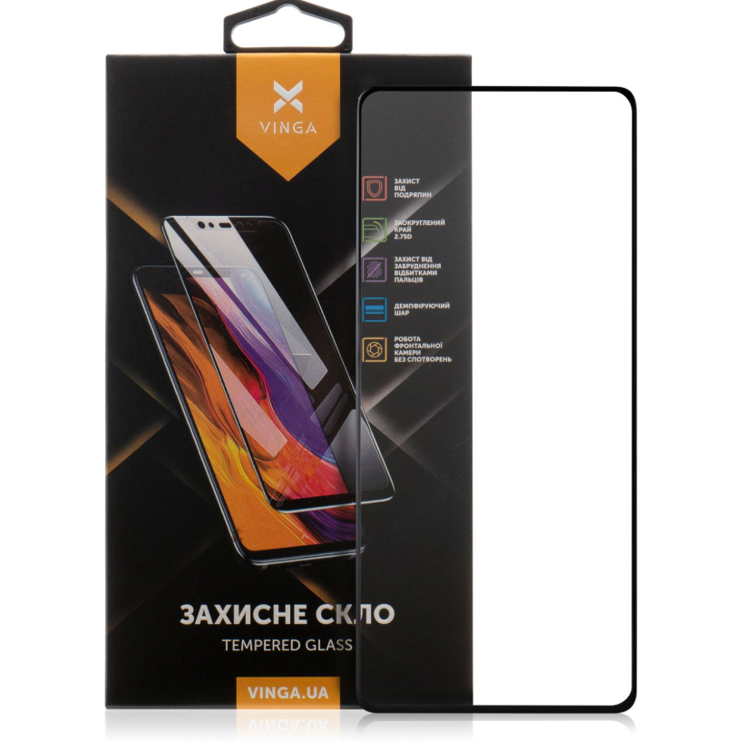 Защитное стекло Vinga Xiaomi Redmi Note 12 Pro (VGXRN12P)