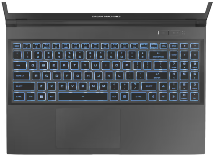 Ноутбук Dream Machines CI7-13620H (RG4060-15UA50) Black фото №3