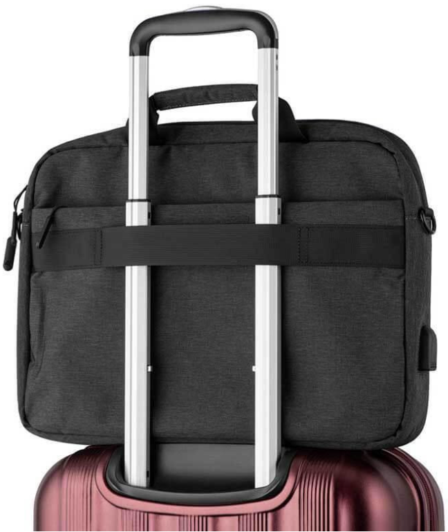 Сумка для ноутбука 2E Melange 16" чорна (2E-CBN9265BK) фото №9