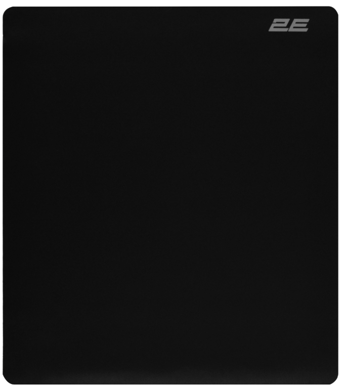 Коврик для мыши 2E SHINY M(450x400x2мм) чорний (2E-PAD-M-SHINY-BLACK) фото №2