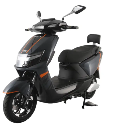 Електроскутер Forte RANGER сіро-помаранчевий (Red Grey Black)