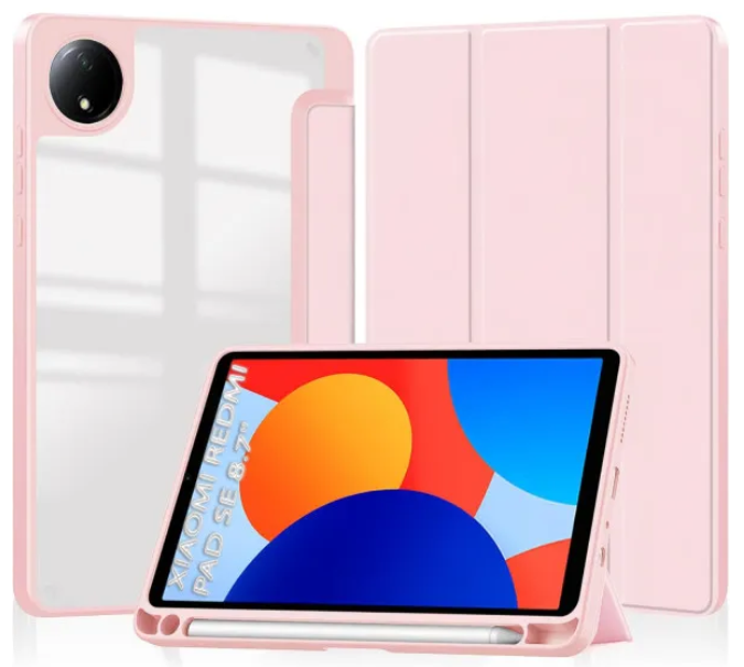 Чехол для планшета BeCover Soft Edge TPU Xiaomi Redmi Pad SE 8.7" Pink (712570) фото №3