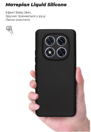 Чохол для телефона Armorstandart ICON для Xiaomi Redmi Note 14 Pro 4G Camera cover Black (ARM79823) фото №5
