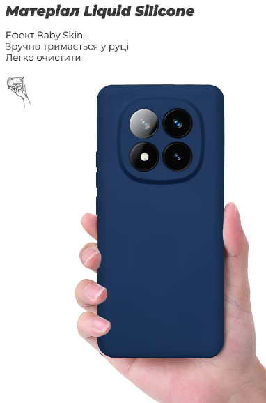 Чохол для телефона Armorstandart ICON для Xiaomi Redmi Note 14 Pro  5G Camera cover Dark Blue (ARM79832) фото №3