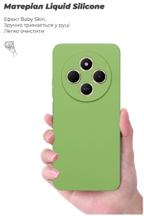 Чохол для телефона Armorstandart ICON для Xiaomi Redmi 14C 4G / Redmi A4 / Poco C75 Camera cover Green (ARM83441) фото №5