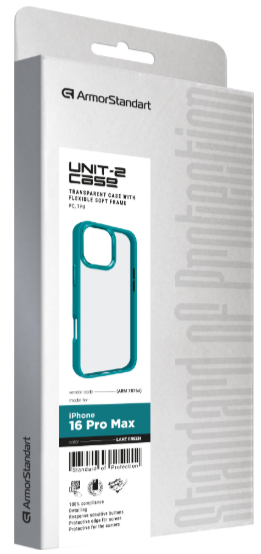 Чохол для телефона Armorstandart UNIT2 для Apple iPhone 16 Pro Max Lake Green (ARM78764) фото №2