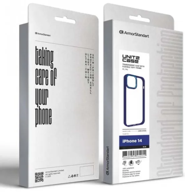 Чехол для телефона Armorstandart UNIT2 для Apple iPhone 13 Blue (ARM79517) фото №4