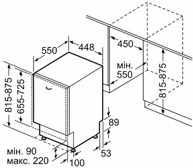 Посудомийна машина Bosch SPV2HMX03K фото №7