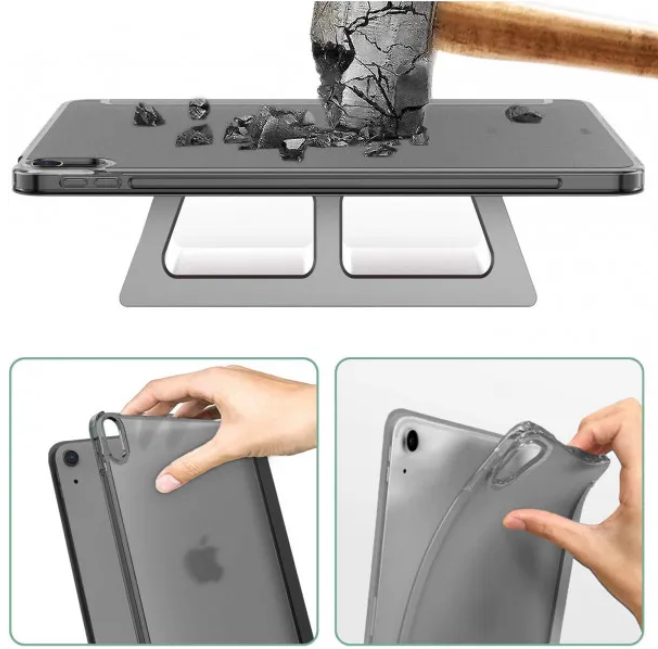 Чехол для планшета BeCover Tri Fold Hard Apple iPad Air 11" M2/M3 (2024/2025) Black (711412) фото №4