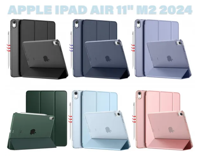 Чехол для планшета BeCover Tri Fold Hard Apple iPad Air 11" M2/M3 (2024/2025) Black (711412) фото №6