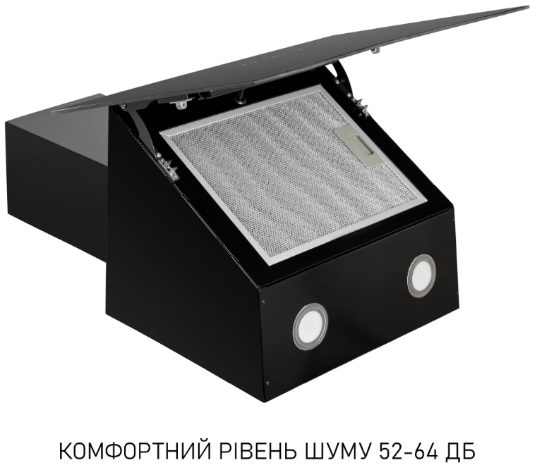 Витяжка Minola HVS 6812 BL 1200 LED фото №6