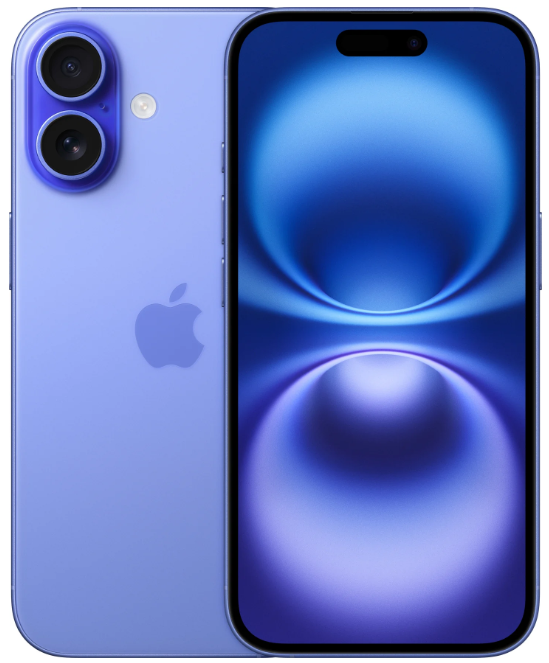 Смартфон Apple iPhone 16 256GB Ultramarine (MYEH3)