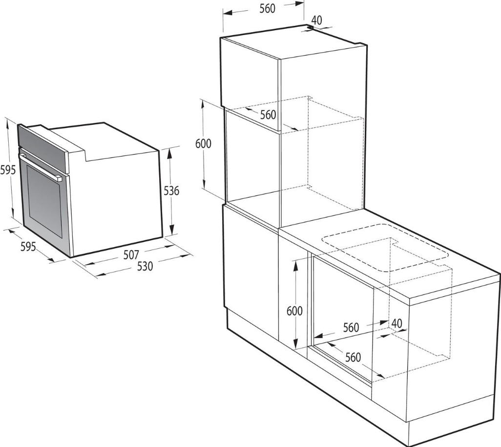 Духова шафа Gorenje BO6615E01B фото №8