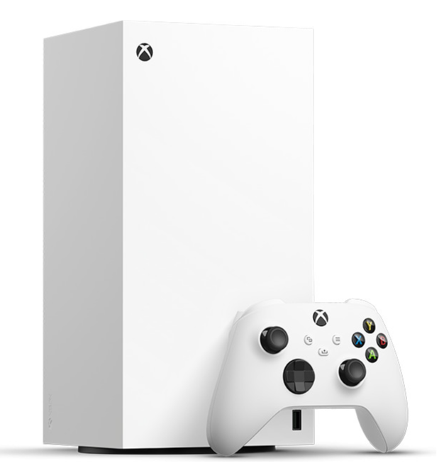 Ігрова приставка Microsoft Series X 1TB Digital, біла