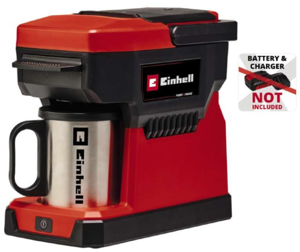 Кофемашина Einhell TE-CF 18 Li (4609990) фото №4