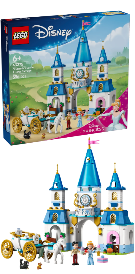 Конструктор Lego Disney Princess Замок Попелюшки й карета