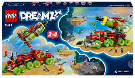 Конструктор Lego Dreamzzz Вантажівка Матео з аерозольною фарбою фото №3