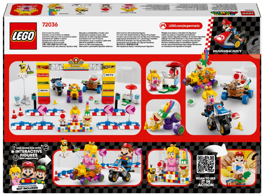 Конструктор Lego Super Mario Mario Kart – Baby Peach & Grand Prix. Набір фото №6