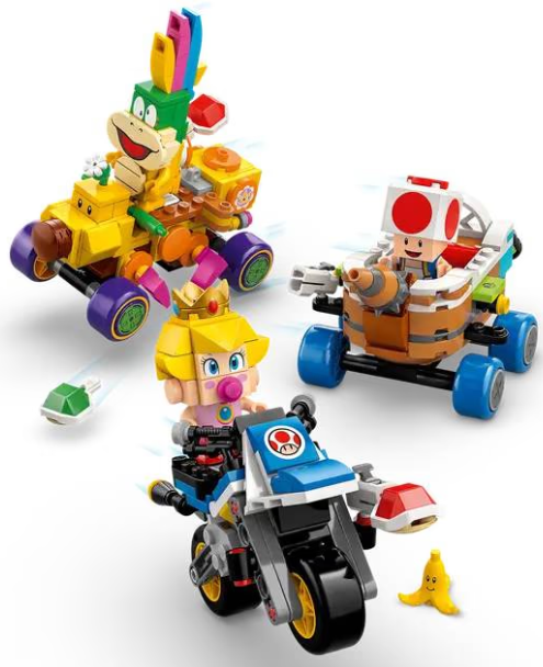 Конструктор Lego Super Mario Mario Kart – Baby Peach & Grand Prix. Набір фото №8