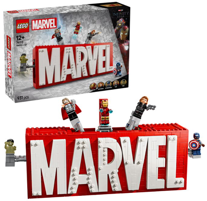 Конструктор Lego Super Heroes Логотип і мініфігурки MARVEL