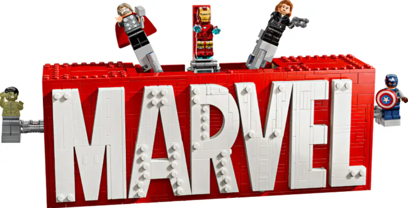 Конструктор Lego Super Heroes Логотип і мініфігурки MARVEL фото №2