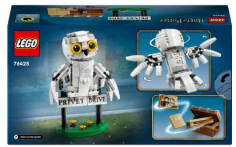 Конструктор Lego Harry Potter Гедвіґа на Тисовій вулиці, 4 фото №3