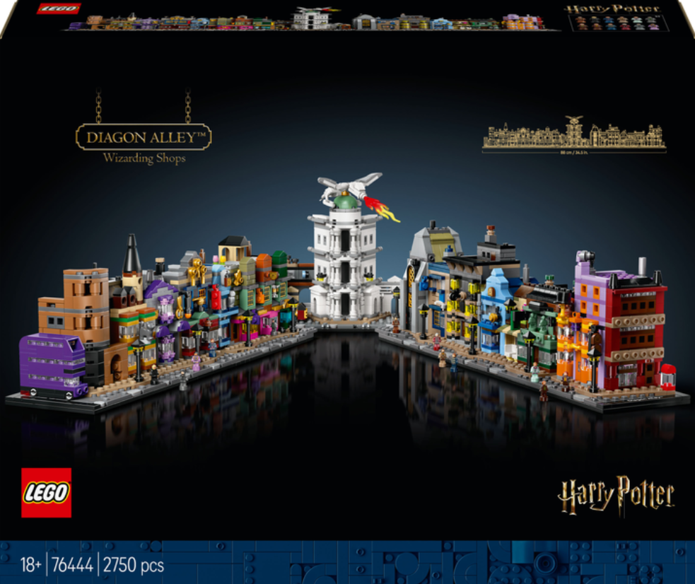 Конструктор Lego Harry Potter Алея Діаґон. Чаклунські крамниці