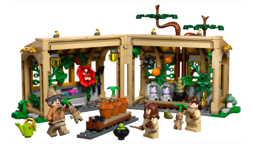 Конструктор Lego Harry Potter Замок Гогвортс: урок гербології фото №2