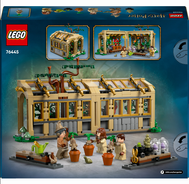 Конструктор Lego Harry Potter Замок Гогвортс: урок гербології фото №3