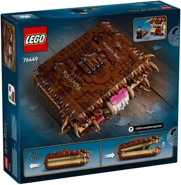 Конструктор Lego Harry Potter Куслива Жахлива книга жахіть фото №3