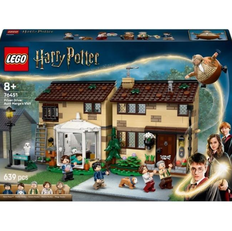 Конструктор Lego Harry Potter Привіт-драйв: візит тітки Мардж фото №6