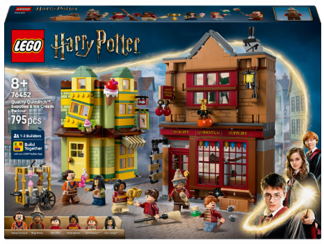 Конструктор Lego Harry Potter Якісні товари для квідичу і кафе з морозивом