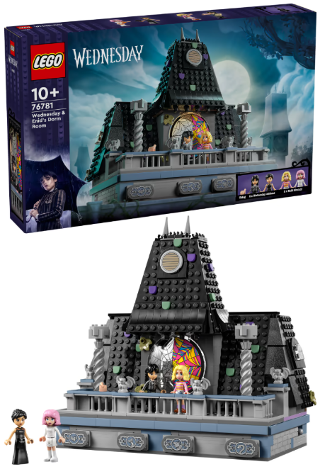 Конструктор Lego Wednesday Кімната Венздей та Енід