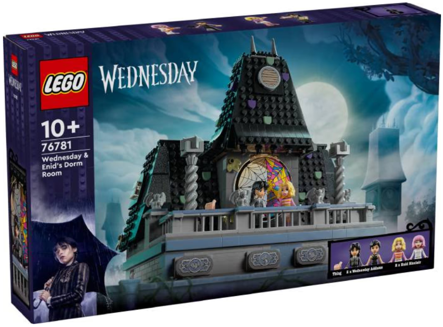 Конструктор Lego Wednesday Кімната Венздей та Енід фото №3