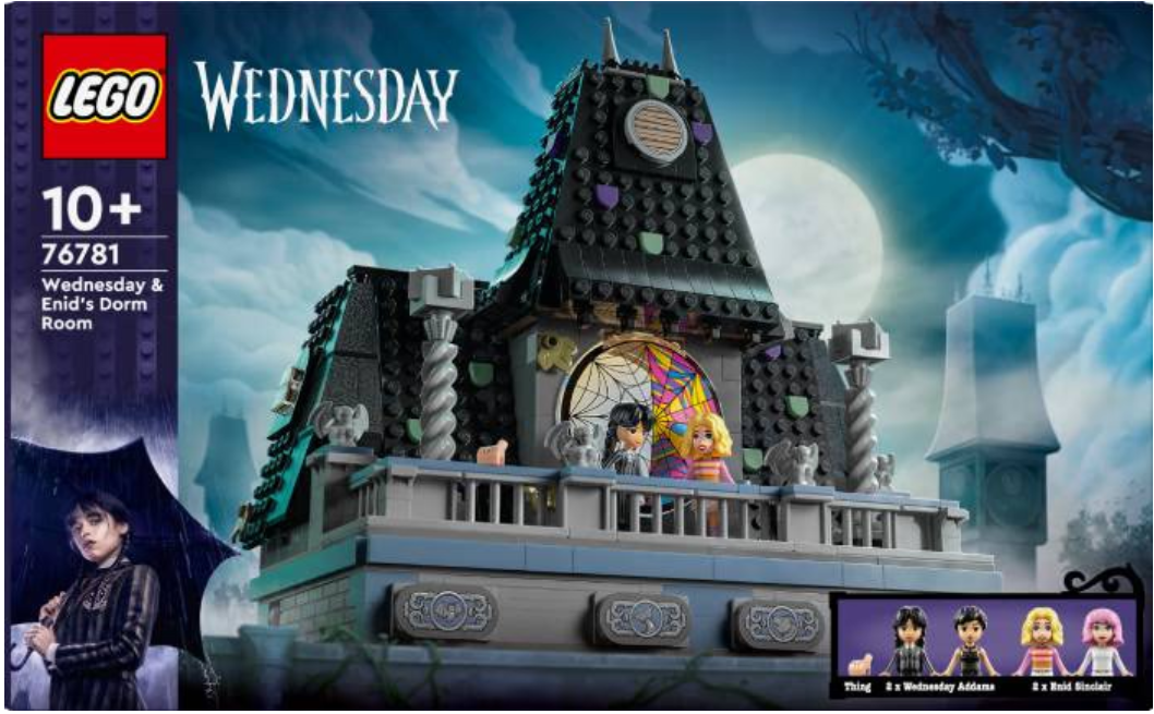 Конструктор Lego Wednesday Кімната Венздей та Енід фото №5