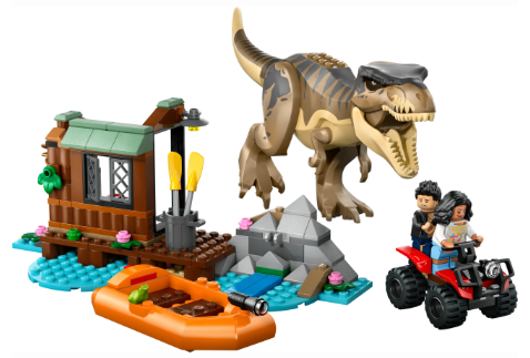 Конструктор Lego Jurassic World  Втеча річкою від тиранозавра фото №2